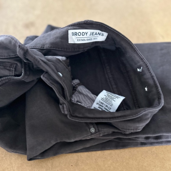 BROBY JEANS 27 waist, chocolate brown - Picture 3 of 4